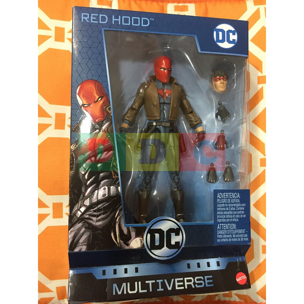 MATTEL DC COMICS MULTIVERSE JASON TODD RED HOOD ACTION FIGURE KILLER ...