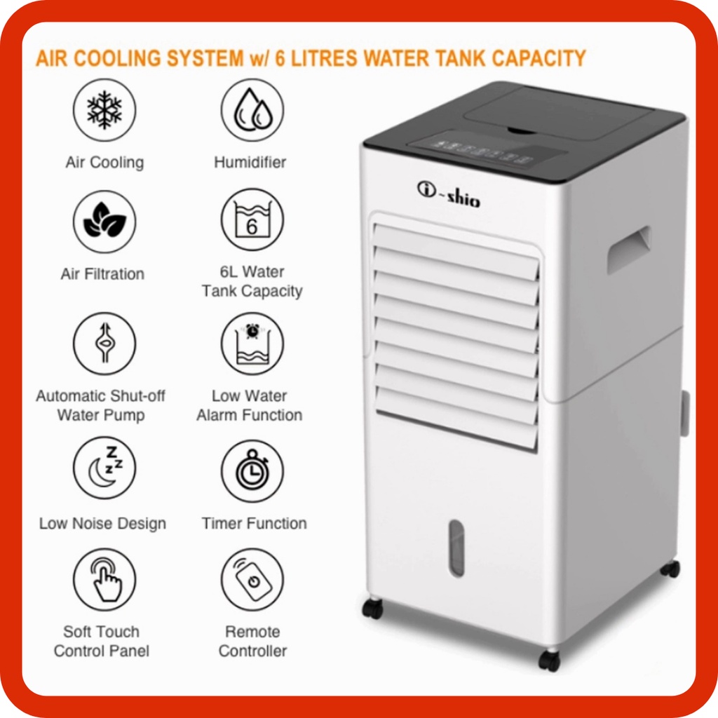 iDeal EStore LL0418JR Air Cooler (3 in 1) with 6 Litres Water