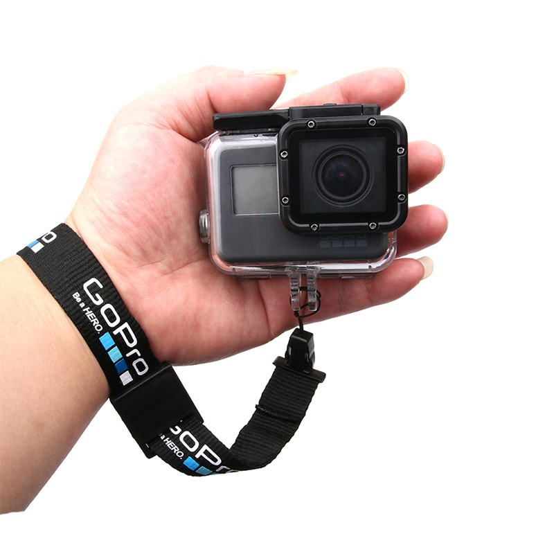 Gopro Wrist Strap Lanyard + Safe Buckle hanging for GoPro | Shopee ...