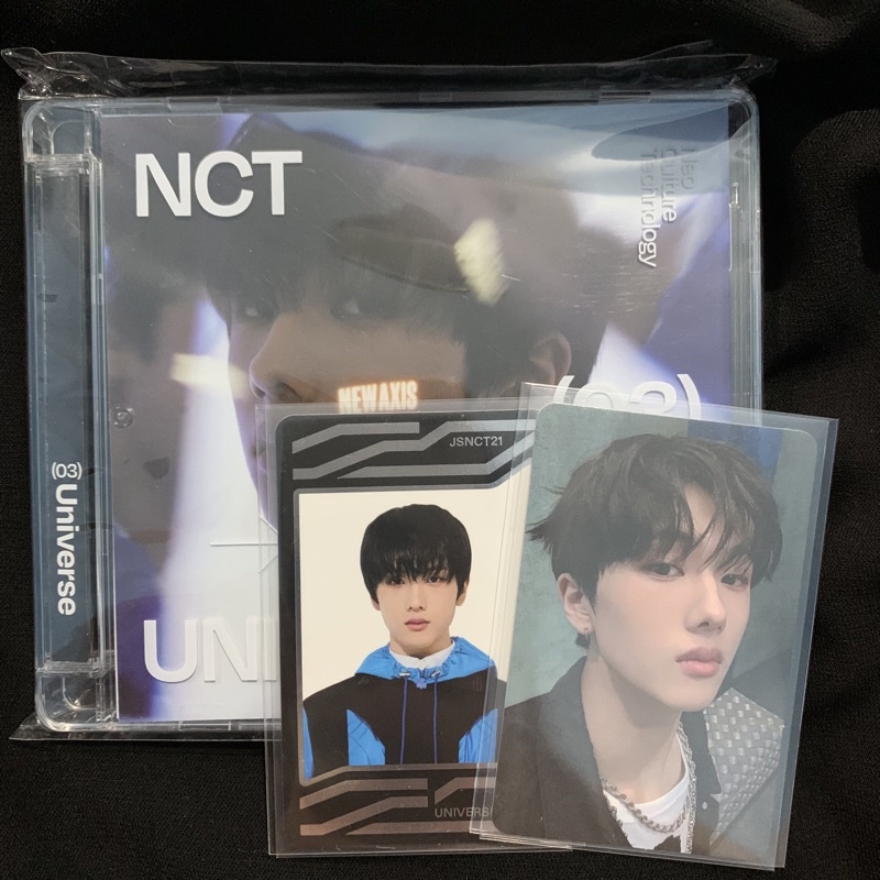 NCT JISUNG UNIVERSE JEWEL CASE ALBUM (selca photocard + universe card
