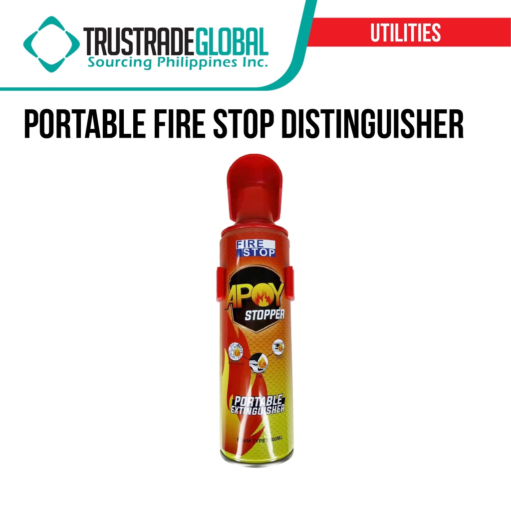 Portable Fire Stop Extinguisher 500ml Mini Fire Extinguisher for