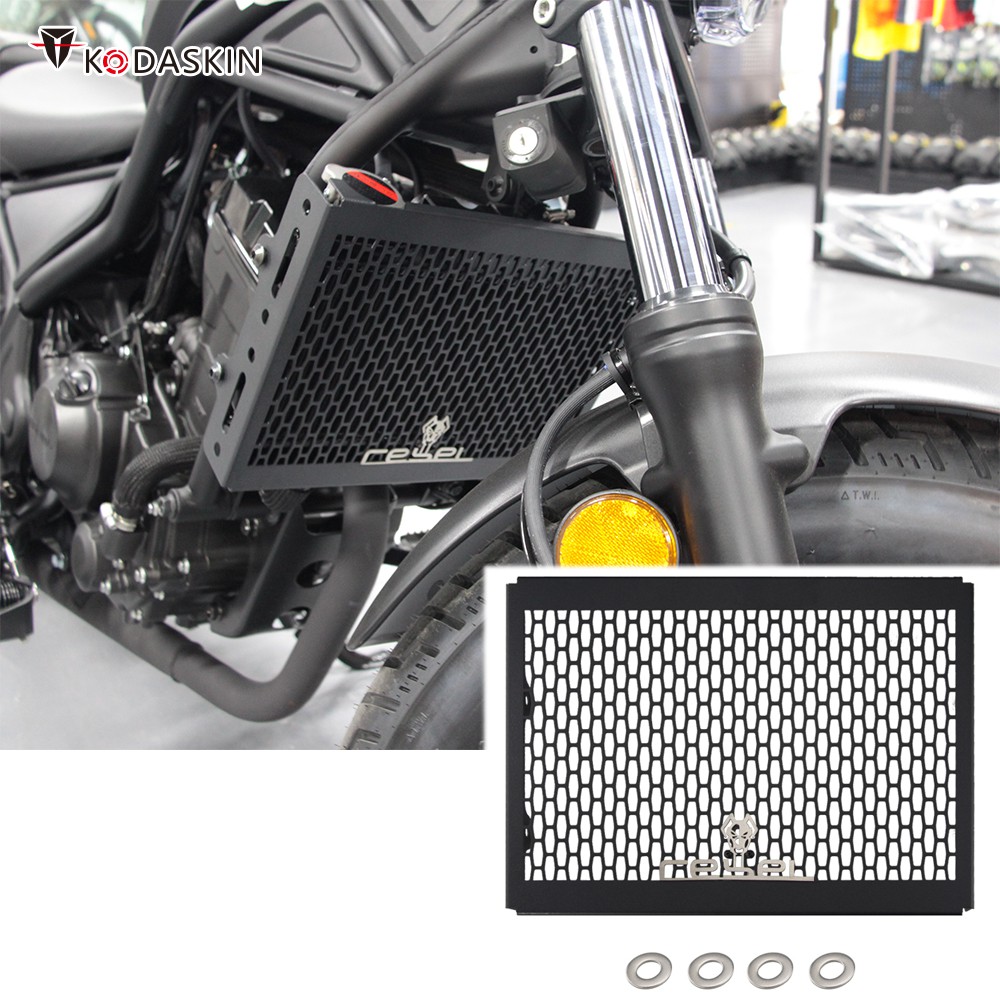 Honda rebel deals radiator cover