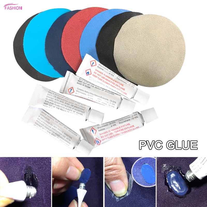 10PCS PVC Glue for Air Mattress Inflating Air Bed Boat Sofa Repair Kit ...
