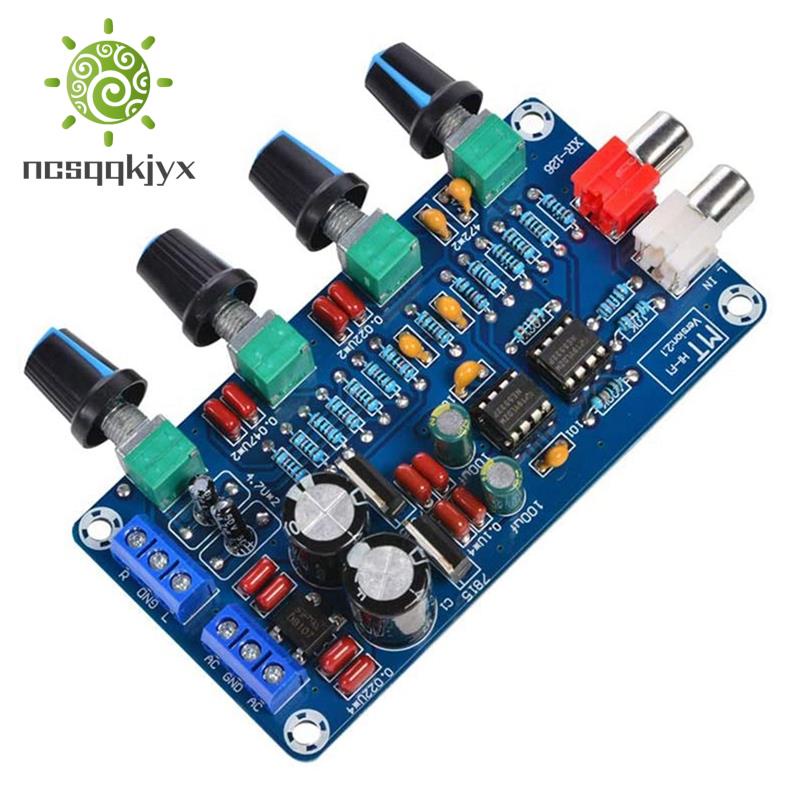 Amplifier NE5532 Preamp Preamplifier Volume Tone Control Finished Board ...