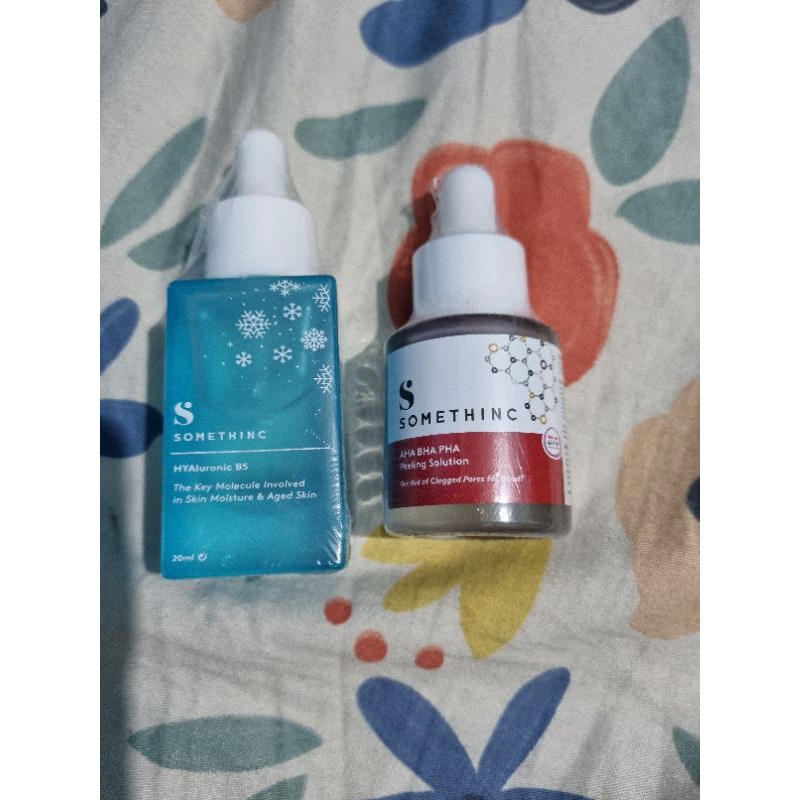Somethinc Perfect Glow Sister set (Hyaluronic B5 & AHA BHA PHA set ...