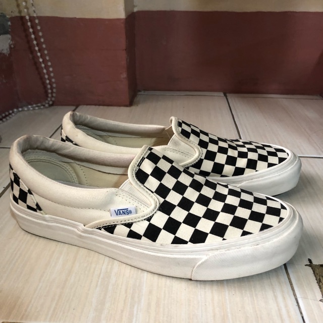 Vans on sale vault checkered