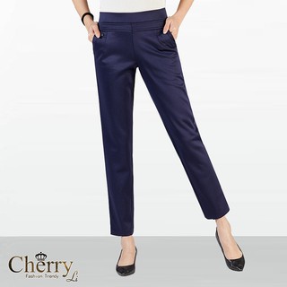 CherryLi Office casual pants high waist slim straight formal