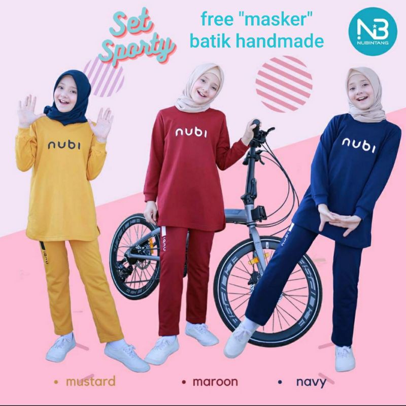 SPORTY SET by nubi** | Shopee Philippines