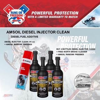 Amsoil ADS Diesel Injector Cleaner and cetane booster 8 oz bottles