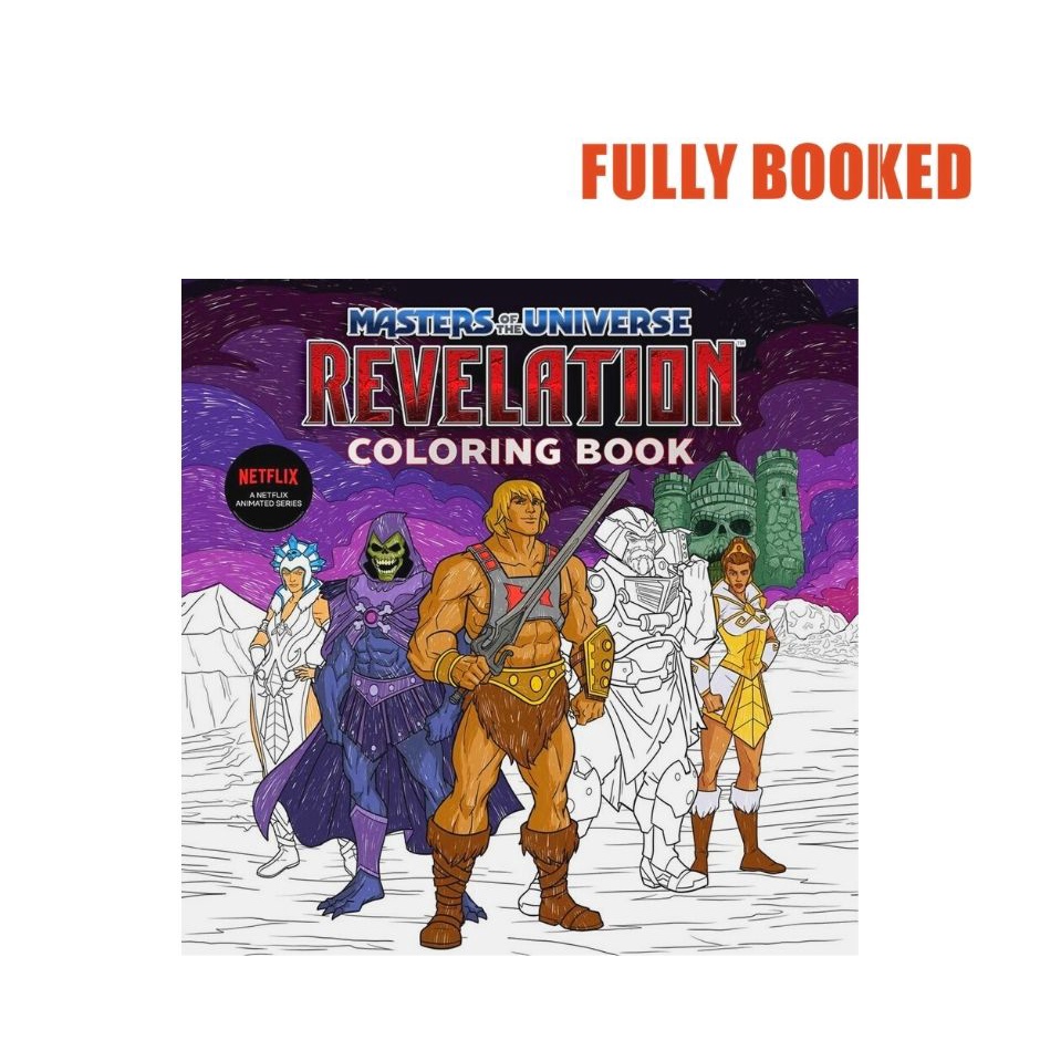 Masters of the Universe: Revelation Official Coloring Book (Paperback