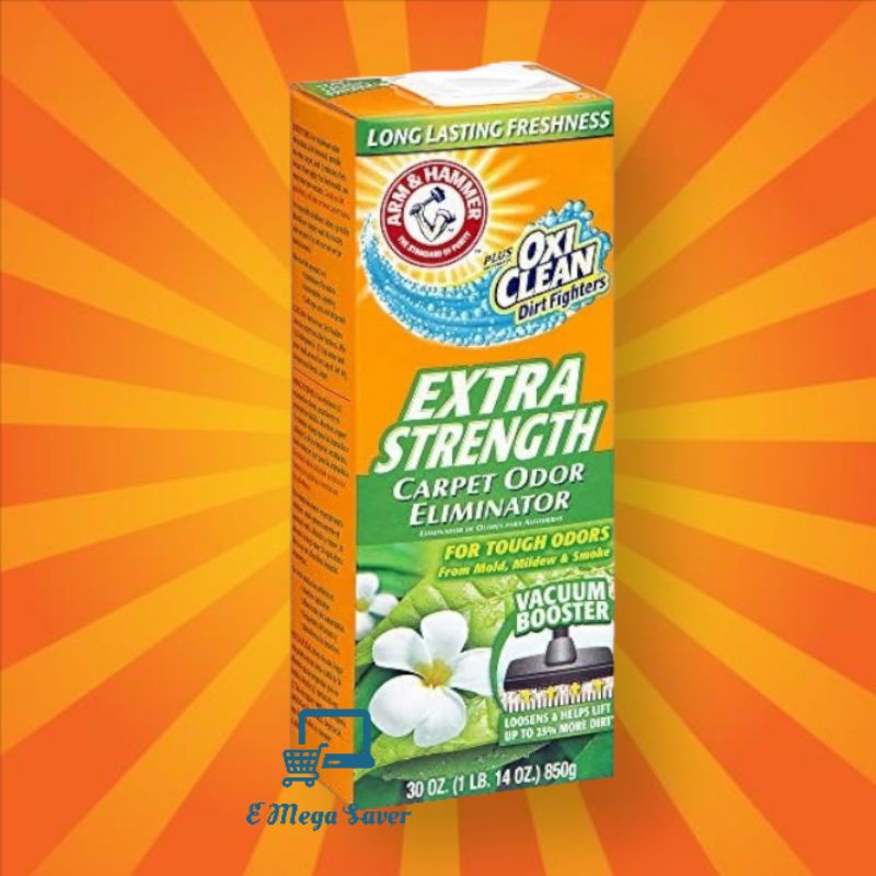 Arm & Hammer Extra Strength Carpet Odor Eliminator 850g (30oz) Shopee