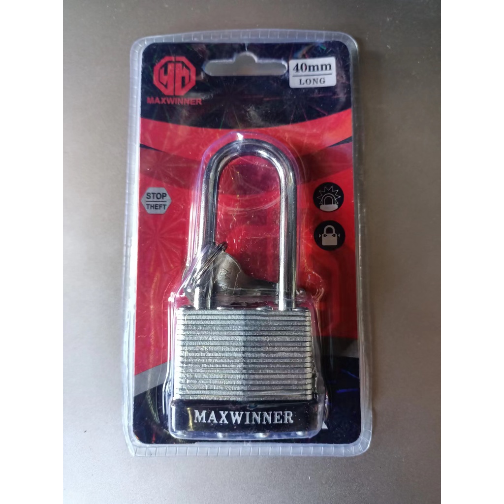 Good Quality Padlock Heavy Duty Laminated Padlock Multilayer Laminated