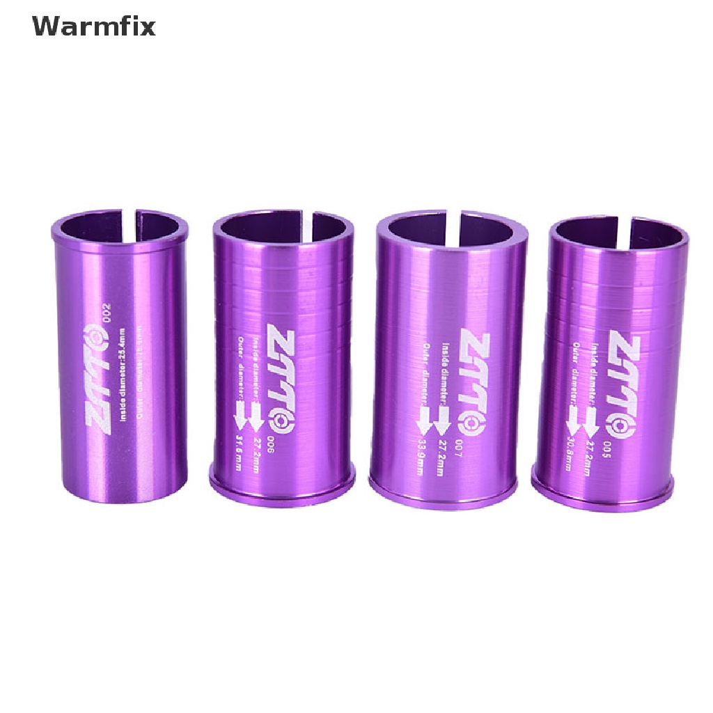 Warmfix Bicycle Seatpost Adapter Alloy Sleeve Convert Seat Post Tube
