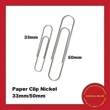 33mm Colorful Office Plastic Paper Clip - China Office Paper Clips, Nickel Paper  Clips