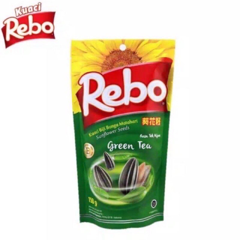 Kuaci Rebo Original Milk Green Tea Salted Caramel 150gr Shopee