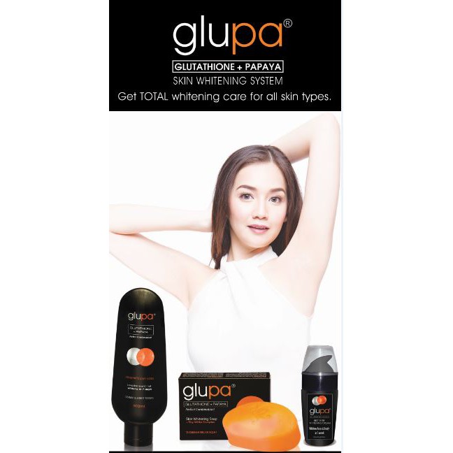 glupa glutathione+papaya skin whitening lotion Glupa Glutathione & Papaya Skin