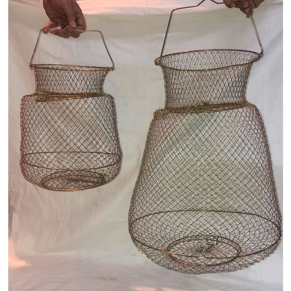 Fishing net basket metal 25 cm 38 cm Shopee Philippines