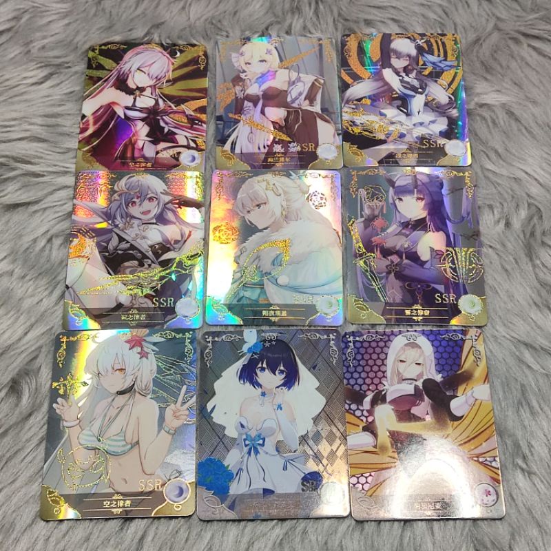 Goddess Story: Honkai Impact Video Game Cards Ssr + Sr Set 