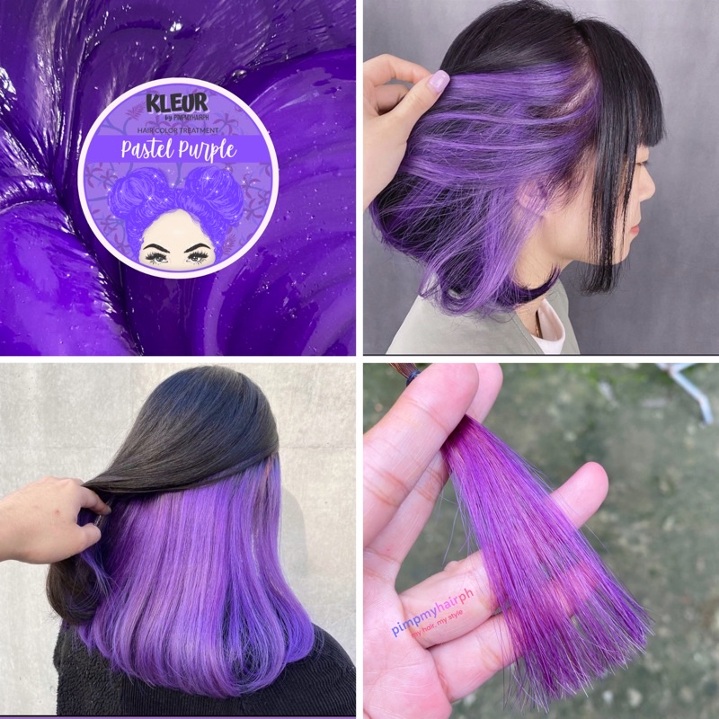 Dusty Purple Hair Color Hair Dye Color Treatment By KLEUR PIMP MY HAIR  Authentic Original