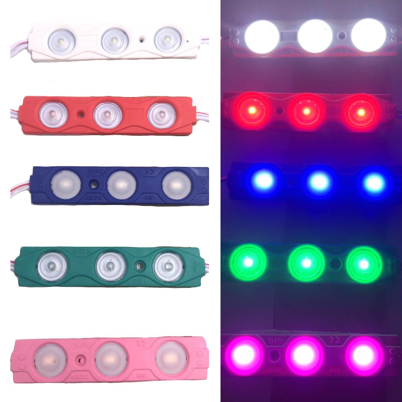 Motorcycle Module LED Light Decorative Waterproof Round Super Bright ...