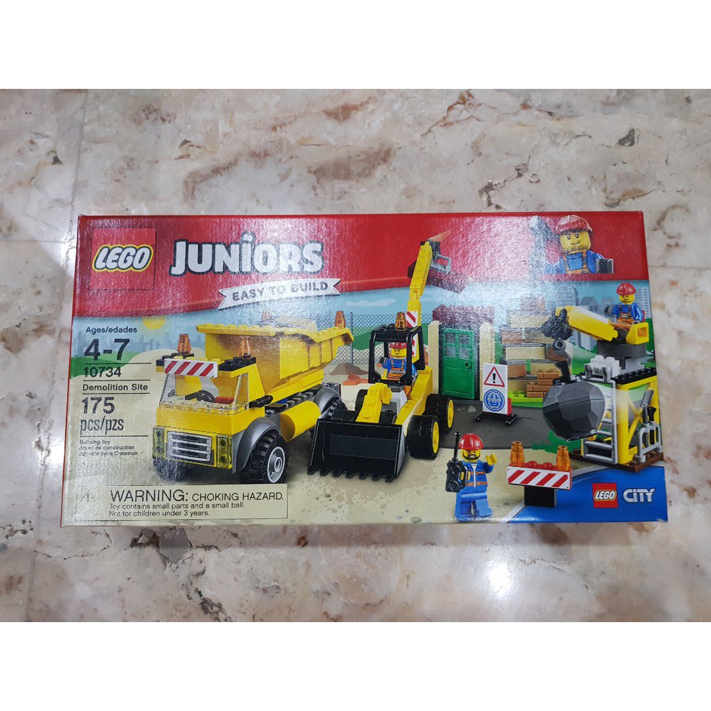 Lego 10734 juniors clearance demolition site