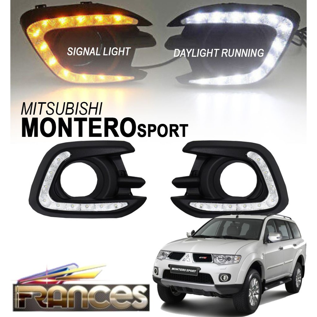 Montero 2013 2015 Led Drl Day Running Light ( montero accessories ) Shopee Philippines