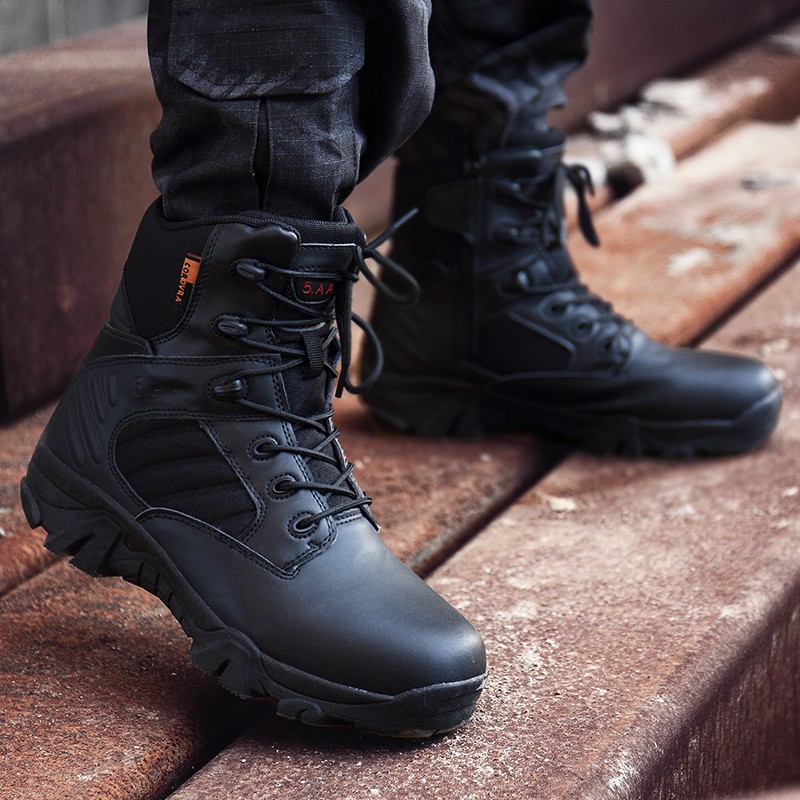 Combat boots clearance shopee