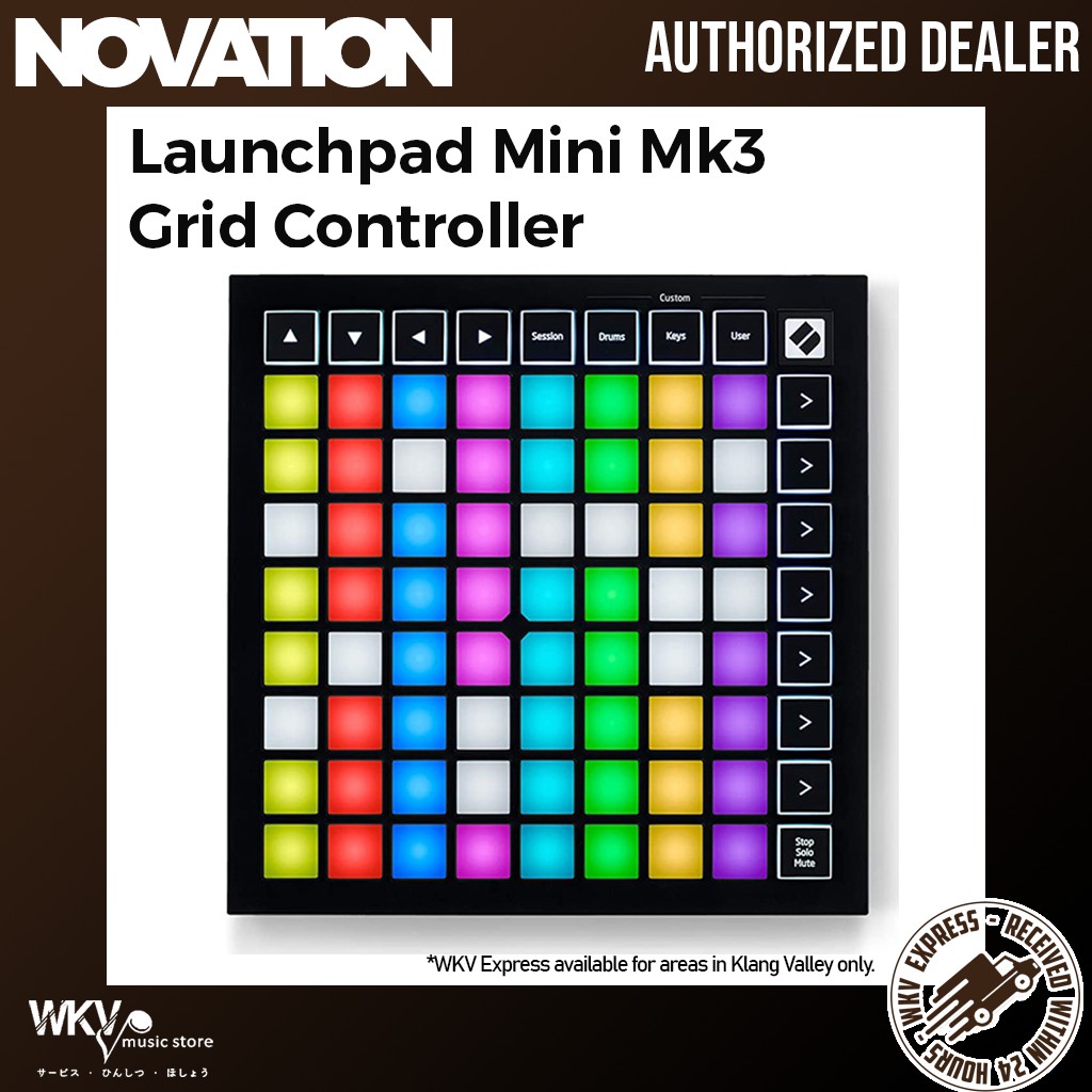 Novation Launchpad Mini MK3 USB MIDI Controller Launch Pad (Ableton ...