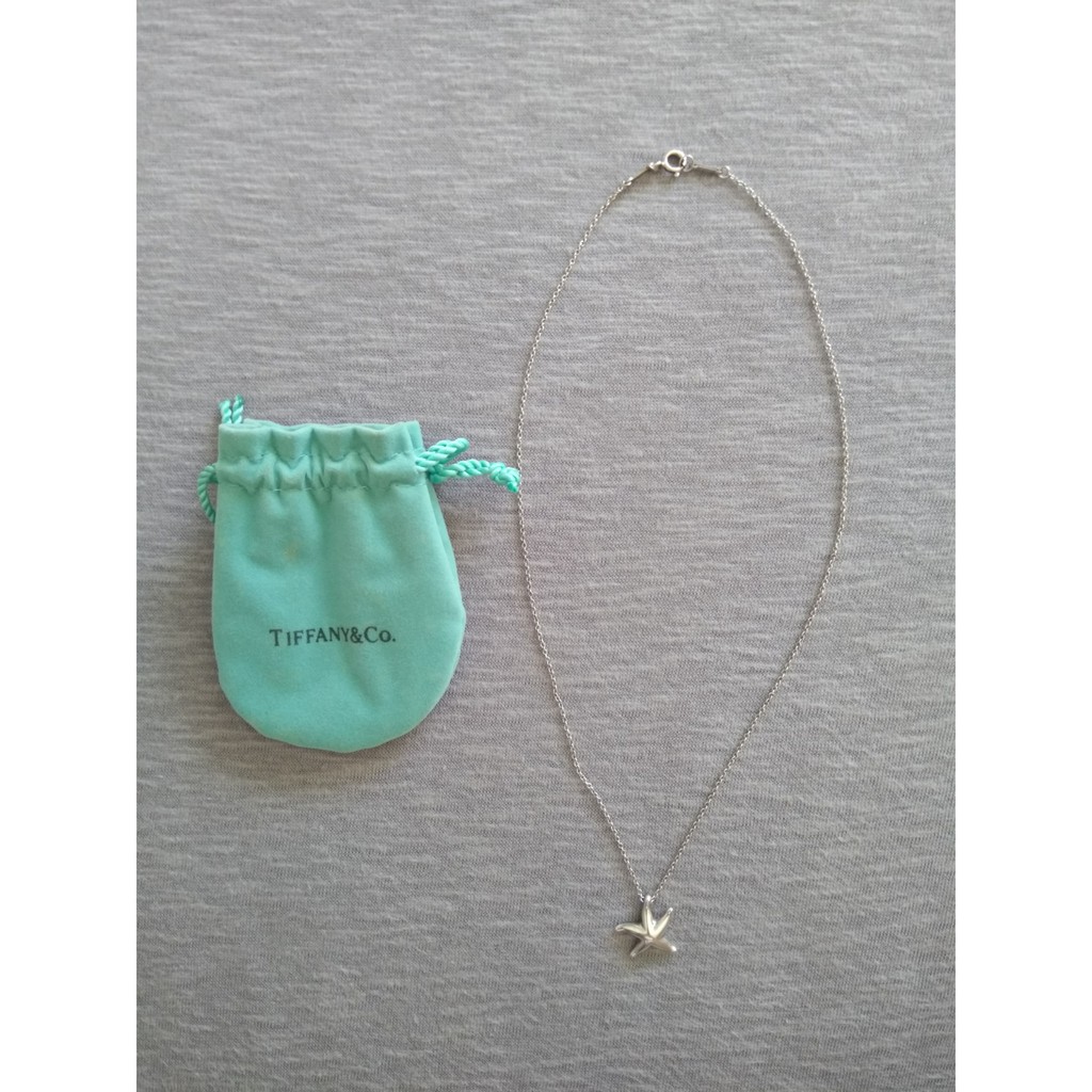 Used tiffany and co on sale necklace