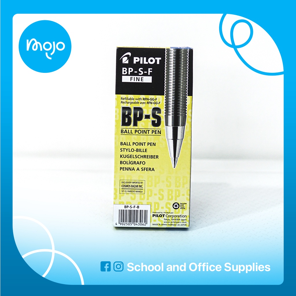 Pilot Ballpen Fine Black Shopee Philippines