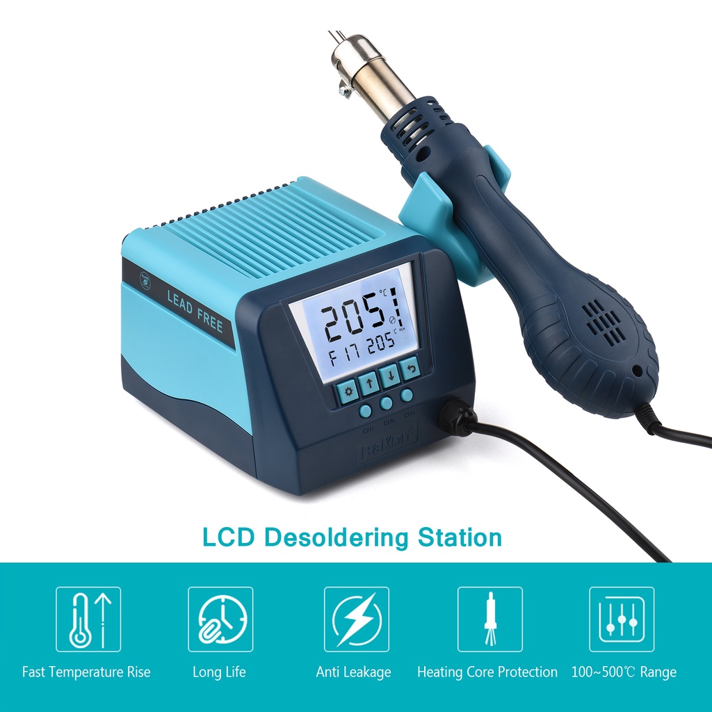 LCD Desoldering Station Eddy Current Welding Machine Adjustable