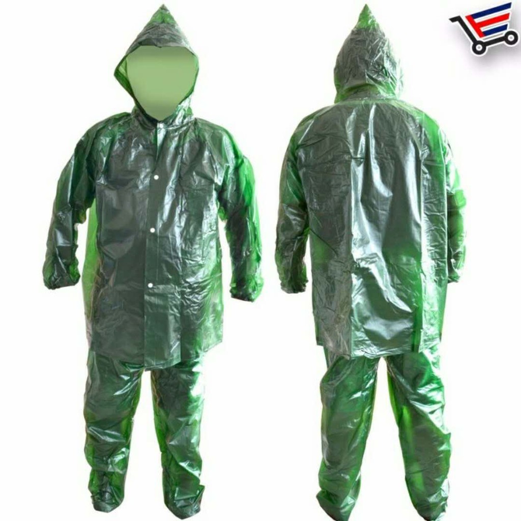 COD H 883 Unisex Water Proof Raincoat Terno with Hood Shopee Philippines
