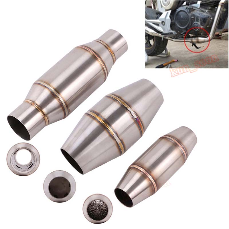 Motorcycle exhaust deals resonator