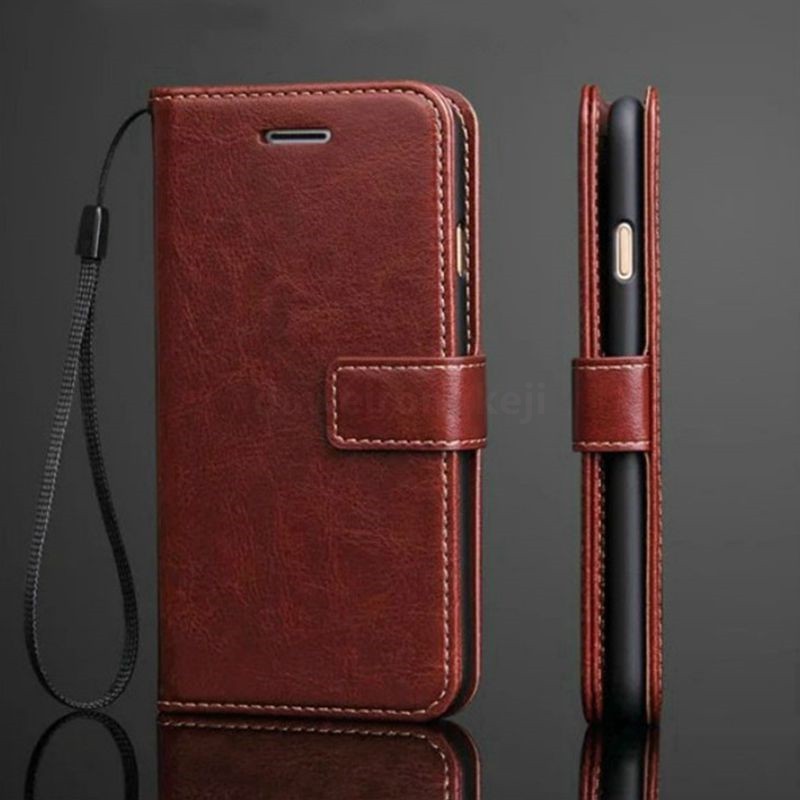 Flip Leather Case VIVO Y35 2022 Y51 2020 Y31 Y21 2021 V21 Y12S Y20 Y21S