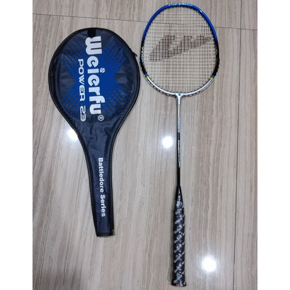 WEIERFU POWER 23 ..Original Badminton Racket Pair Shopee Philippines