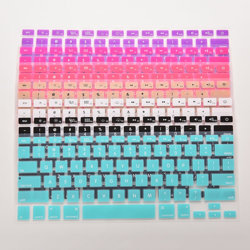 Silicone keyboard cover For Apple Macbook pro air A1502 A1446 A1466