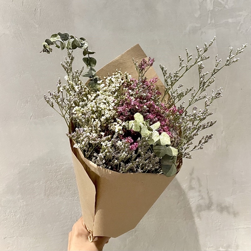 Naturally Dried Flower Misty Bouquet | Shopee Philippines