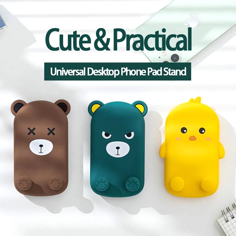 1PC Lifting Bracket Cute Cartoon Animal Mobile Cell Phone Pad Table ...