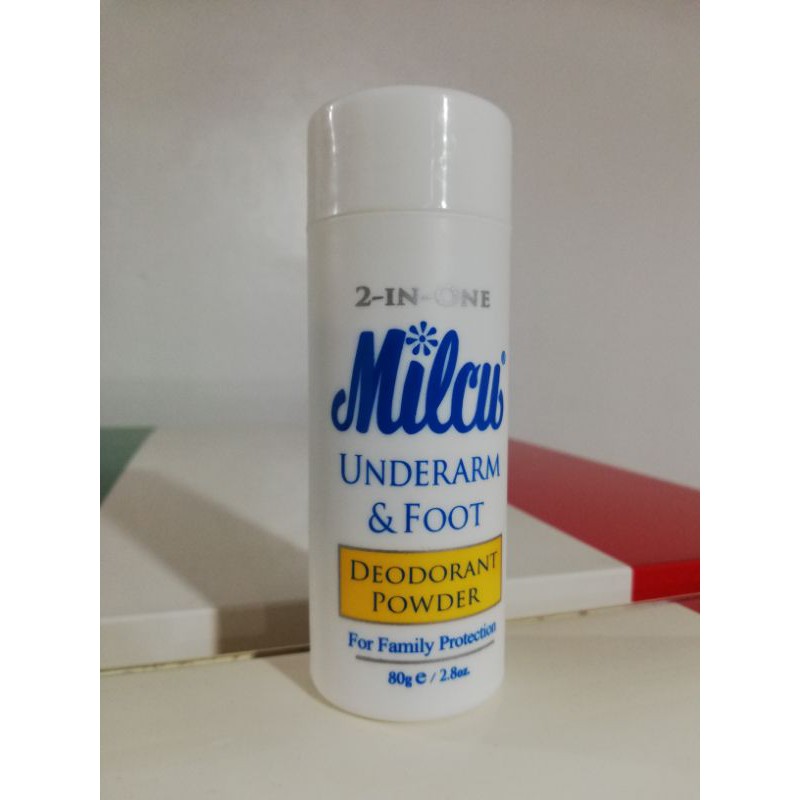 milcu deodorant powder 80g Shopee Philippines