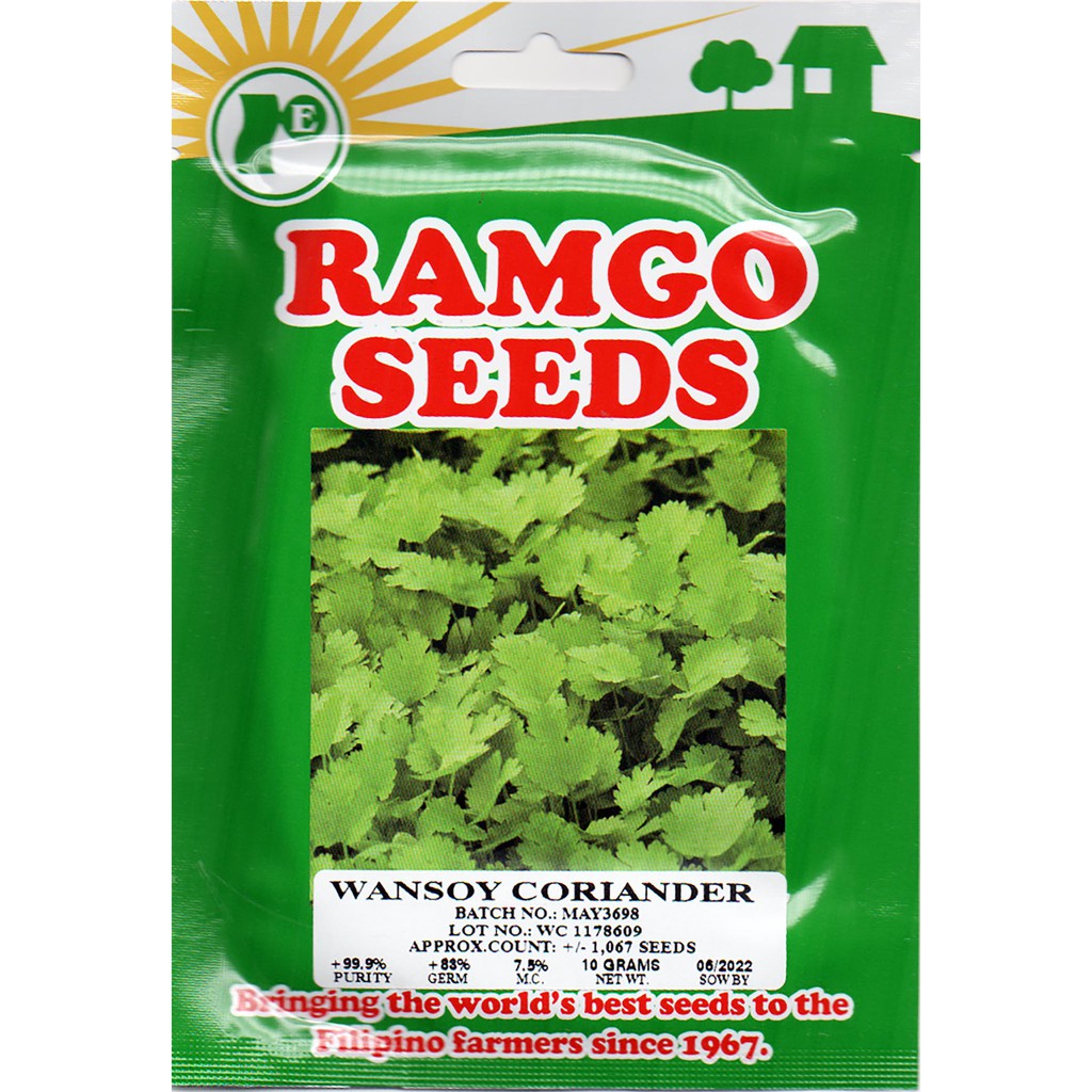 Ramgo Rpd Seeds Wansoy Coriander 10 G Original Packaging Gdsfphs4