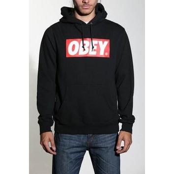 Obey hotsell red hoodie