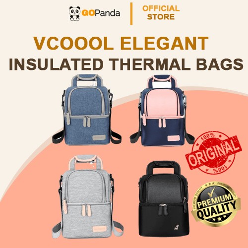 VCoool Breast Milk Insulated Thermal Bag Backpack Sling Bags Breastmilk