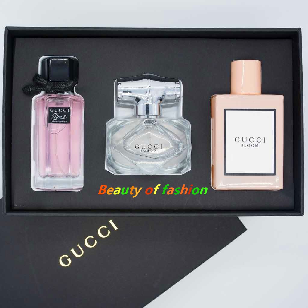 Gucci bamboo 3 discount piece gift set