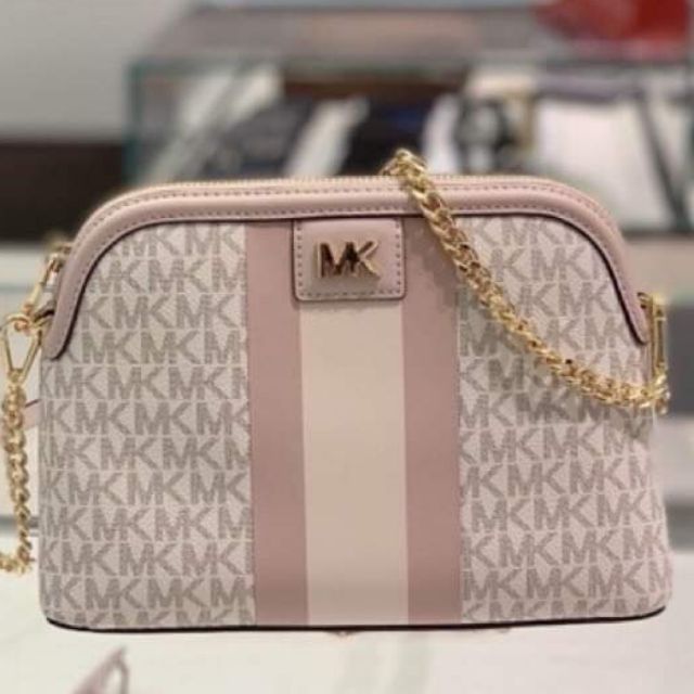 mk sling bag pink