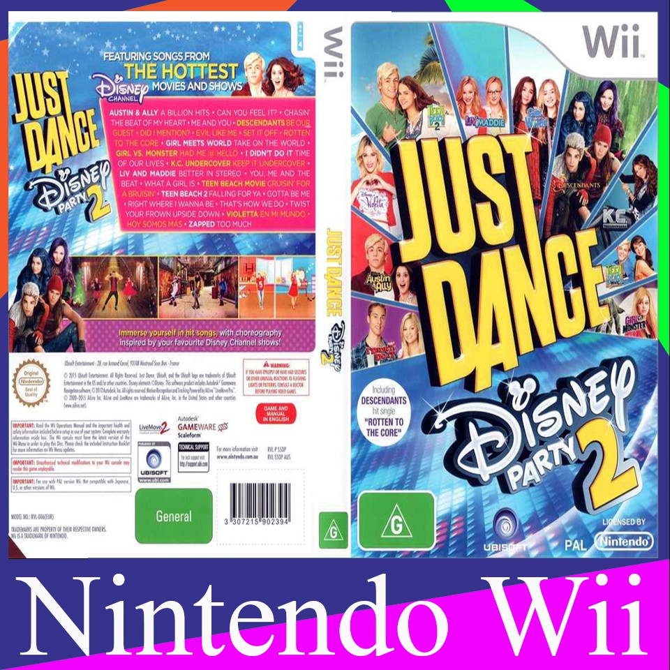 Just Dance Disney Party 2 (USA) (WII) Shopee Philippines