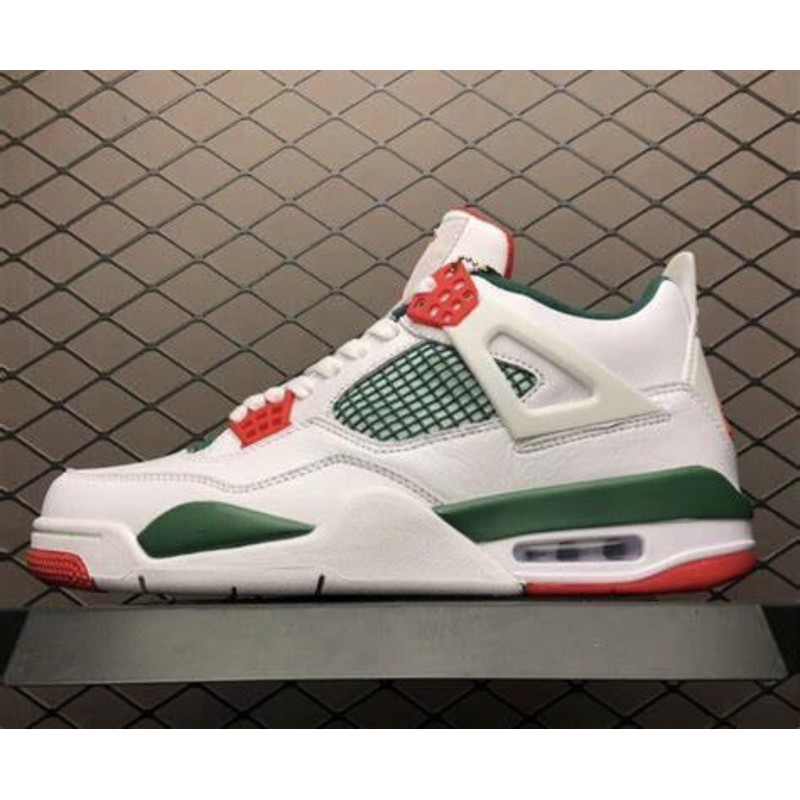 Green and store red jordan 4