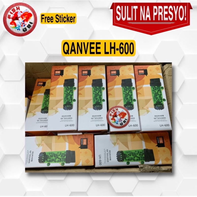 Qanvee LH300 LH600 Fluidized Filter Bed for Aquarium & Ponds Fish