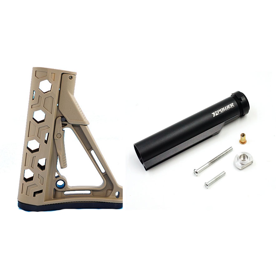 0yPF Nylon Buffer Tube High Quality For Airsoft AEG M4/M16 BD556/LDT