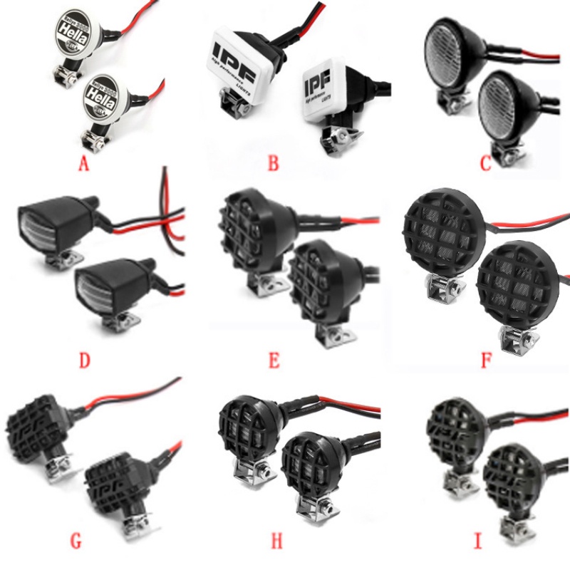 18-20mm Retro Round Roof Light/cross-country Searchlight Headlight ...