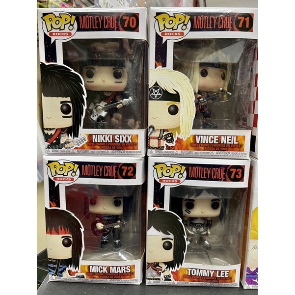 Funko pop store motley crue